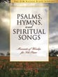 Psalms Hymns and Spiritual Songs piano sheet music cover